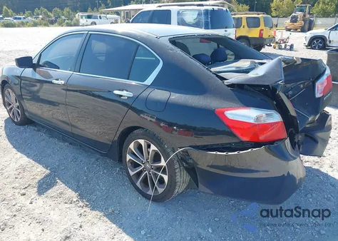 2015 Honda Accord Sport из США, поврежденный, VIN 1HGCR2F51FA027598